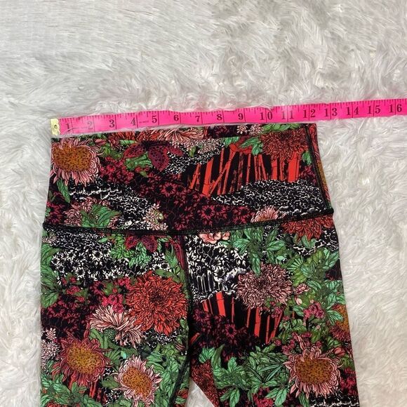 Lululemon Wunder Under Hi-Rise Leggings Sz 6 Tights 17" Inseam Zen Garden - Picture 5 of 10